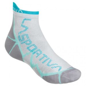 Long Distance Socks White Blue