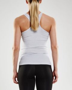 Essential Racerback Singlet W Trio White