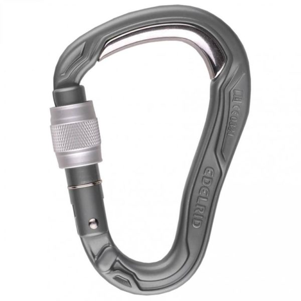 HMS Bulletproof Screw Slate mosquetón con refuerzo de acero edelrid