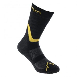 Hiking Socks Black Yellow