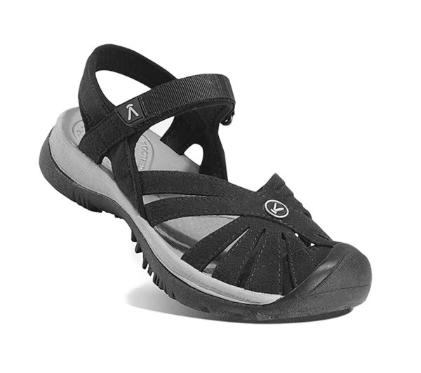 Rose Sandal Black Neutral Gray sandalia keen mujer