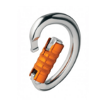 Omni Triact Lock Petzl mosquetón ventral espeleología