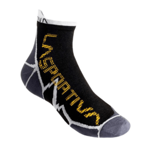 Long Distance Socks Grey Black