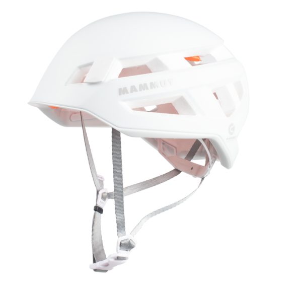 Crag Sender White Mammut casco escalada blanco y ligero