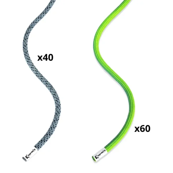 60m Iris 10 + 40m Kione 8.3 oferta pack cuerdas barranquismo