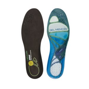 Cushioning Gel Memory Sidas plantillas senderismo de montaña