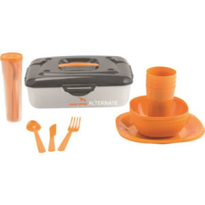 Cerf Picnic Box cubertería y vajilla de camping tupper
