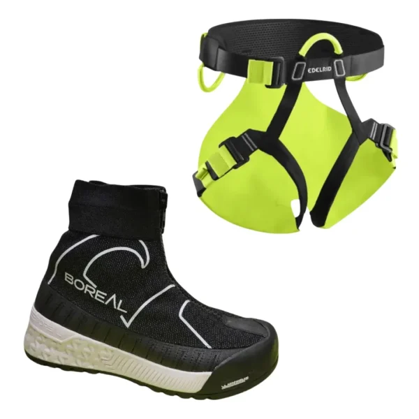Balcés + Irupu II bota de barrancos y arnés pack oferta barato