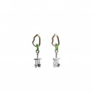 Pendientes Friend Verde