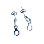 Pendientes Mosquetón Ocho collares pendientes pulseras joyería escalada y montaña