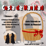 Cesta de Navidad Las Abuelas de Sevil cesta de material de montaña y escalada