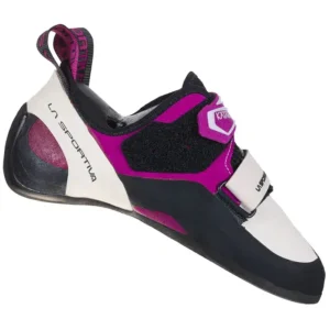 Katana Wmn White Purple pie de gato la sportiva iniciacion escalada