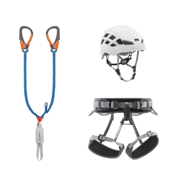 Kit Via Ferrata Eashook Petzl material de escalada y motaña petzl