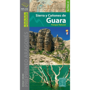 Mapa Sierra y Cañones de Guara Alpina