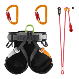 Arnés Petzl + Cabos Anclaje