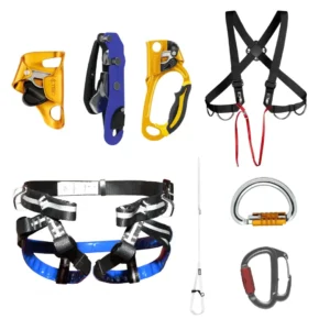 Pack Completo Espeleología oferta material espeleo arnés bloqueadores puño croll stop petzl aventure verticale mtde