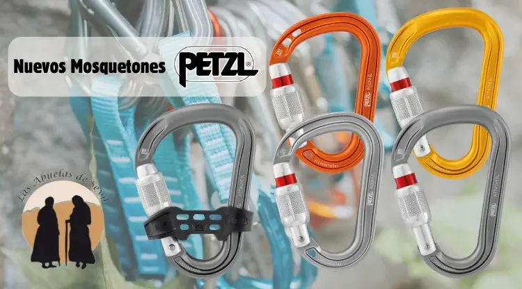 Nuevos Mosquetones de Petzl attache y rocha petzl