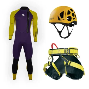 Pack Newex Hombre oferta neopreno casco arnés barrancos barranquismo
