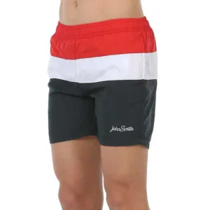 Nalo 004 John Smith bañador rayas de colores azul, blanco y rojo