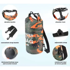 Water Proof Bag Camo 10l bolsa impemeable bolsa estanca lhotse