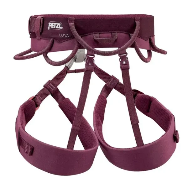 Luna Petzl arnés escalada deportiva mujer