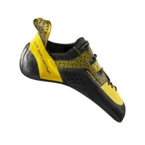 Katana Laces Yellow Black pies de gato la sportiva escalada clasica y deportiva