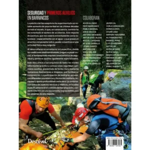 Seguridad y Primeros Auxilios en Barrancos manual libro montaña barranquismo